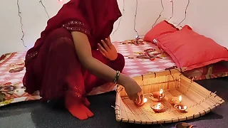 Dipawali tits day having it away with boyfriend bhabhi Indian village beautiful unequivocally hot Sex